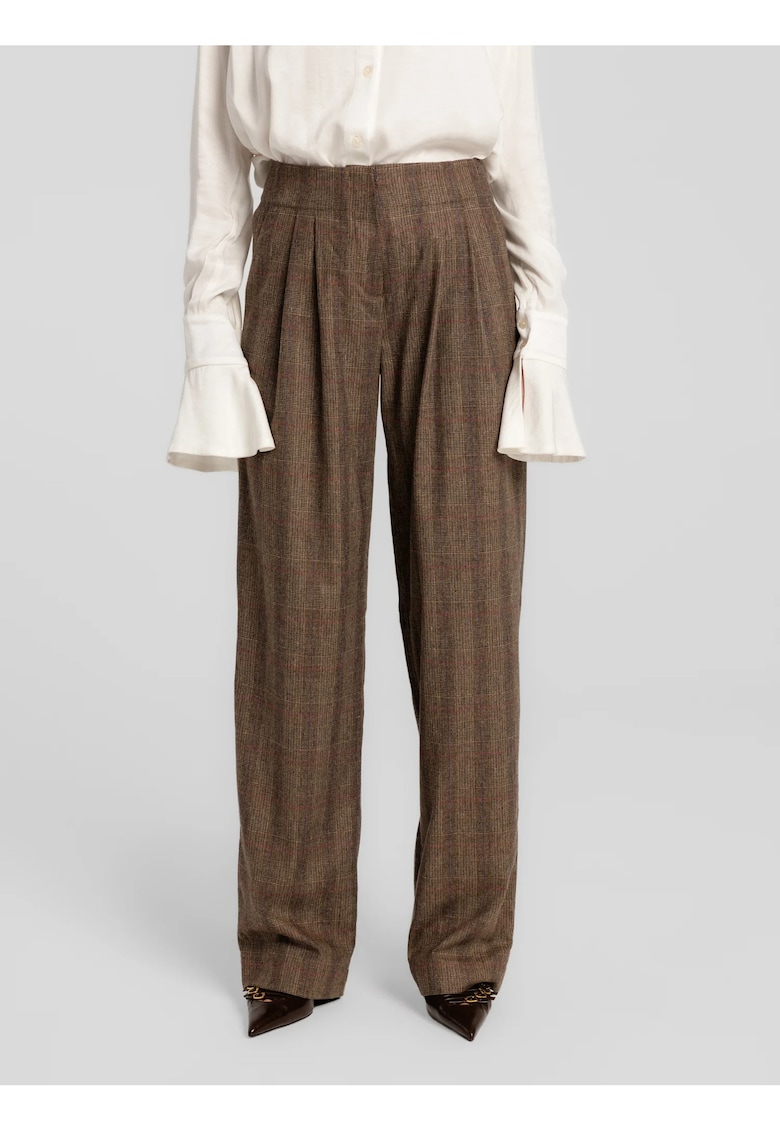 Pantaloni cu model cu dungi Gante - Maro