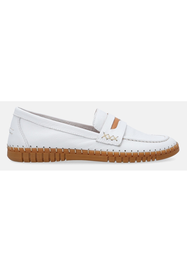 Pantoi tip loafer din piele