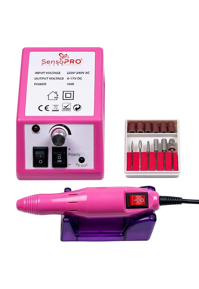 Freza Unghii Profesionala Star Nails 20000 RPM - Roz