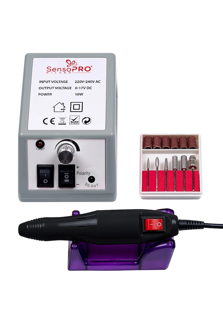 Freza Unghii Profesionala Star Nails 20000 RPM - Gri