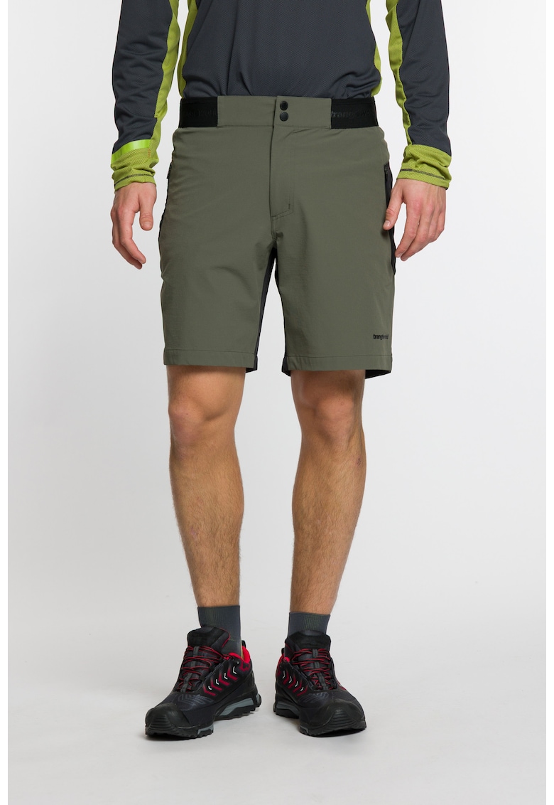 Pantaloni scurti barbati HORNAVAN DF - verde inchis - Verde inchis