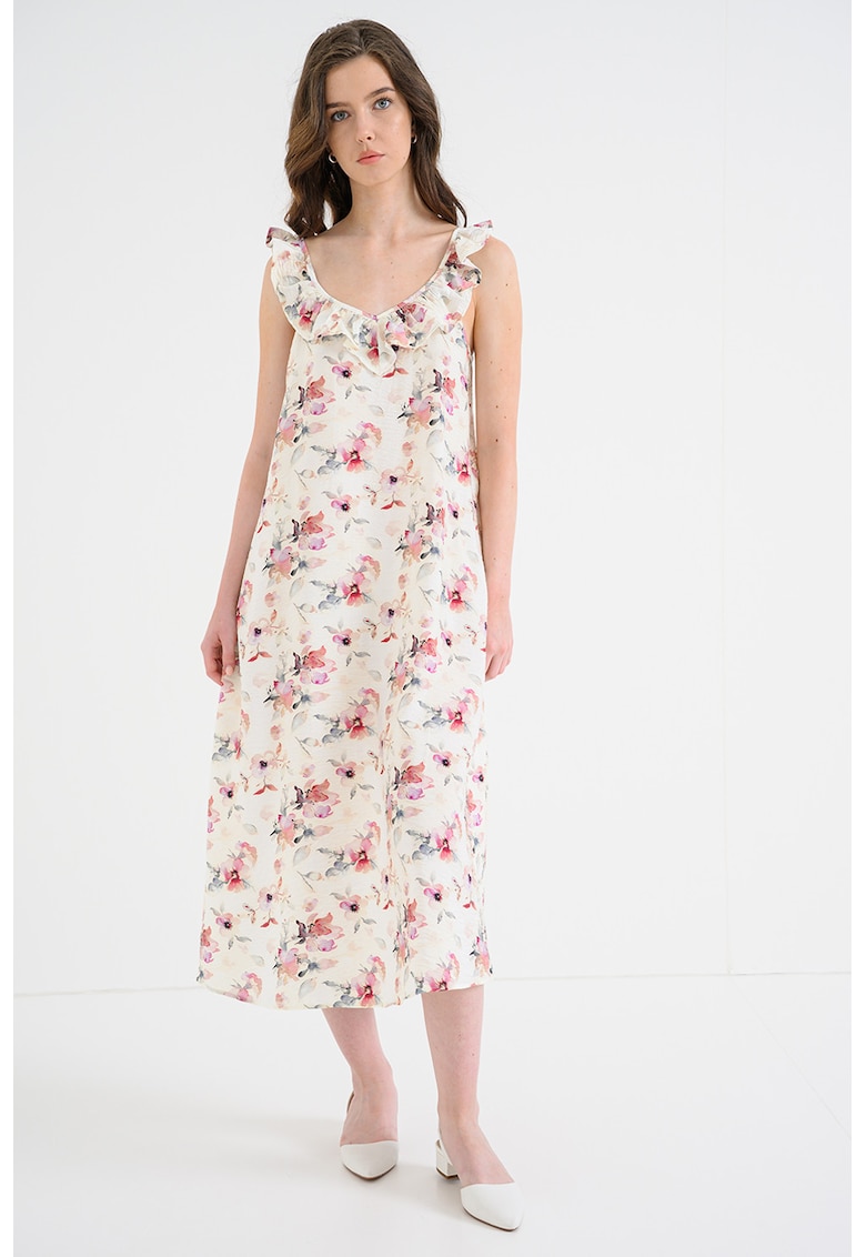 Rochie cu imprimeu floral Troya - Multicolor