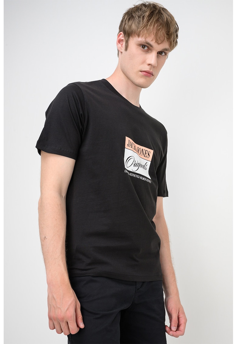 Tricou din bumbac organic Hyeres - Negru