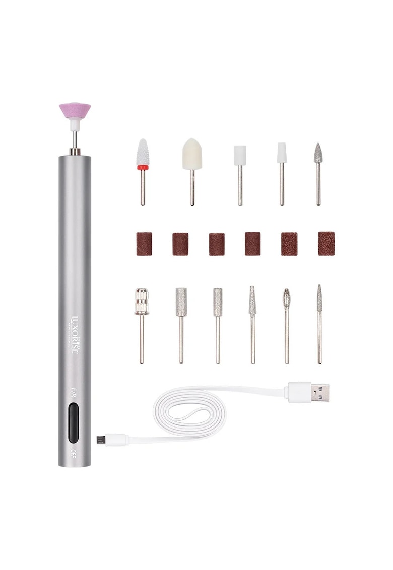 Freza Unghii Portabila TITANIUM PEN PRO - Silver