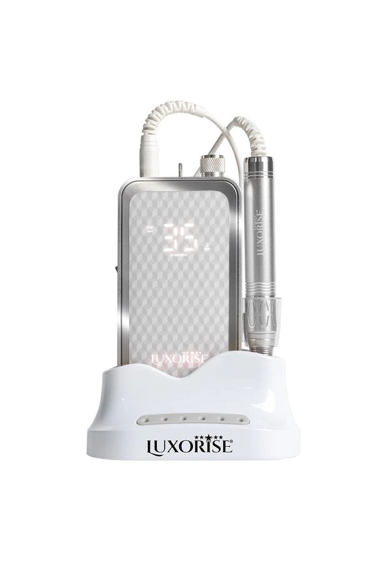 Freza Unghii Portabila QuantumX Elite 35.000RPM - Silver