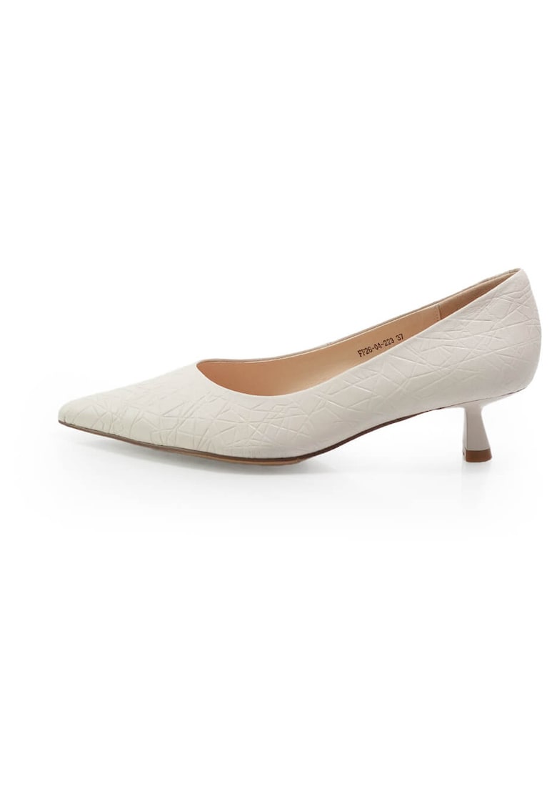Pantofi Eleganti 2604223 din piele naturala - Ecru