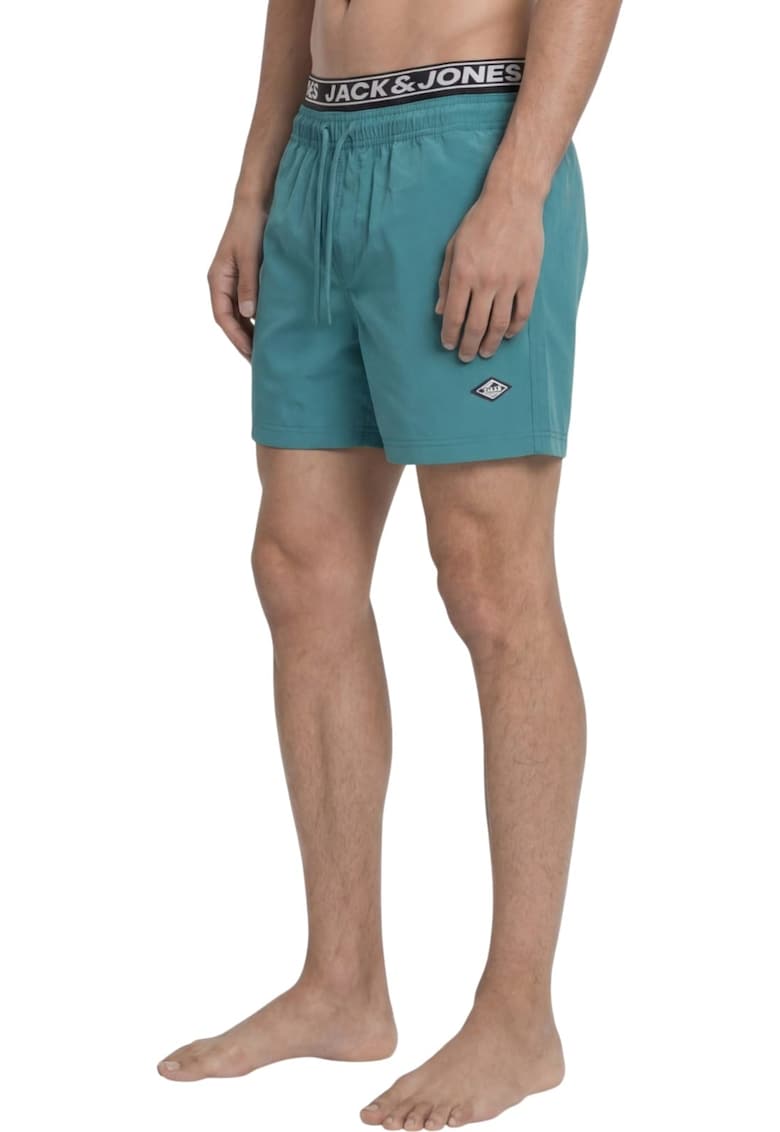 Short JACK &JONES Maui Surf Double Swim 61367 - Verde