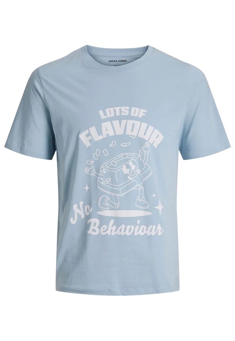 Tricou JACK &JONES Funny Fruit 61354 - Albastru deschis