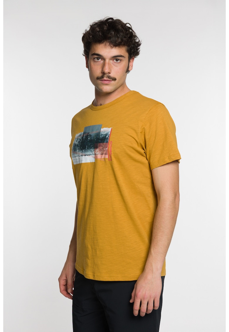 Tricou sport barbati MACKAY - galben mustar - Galben mustar
