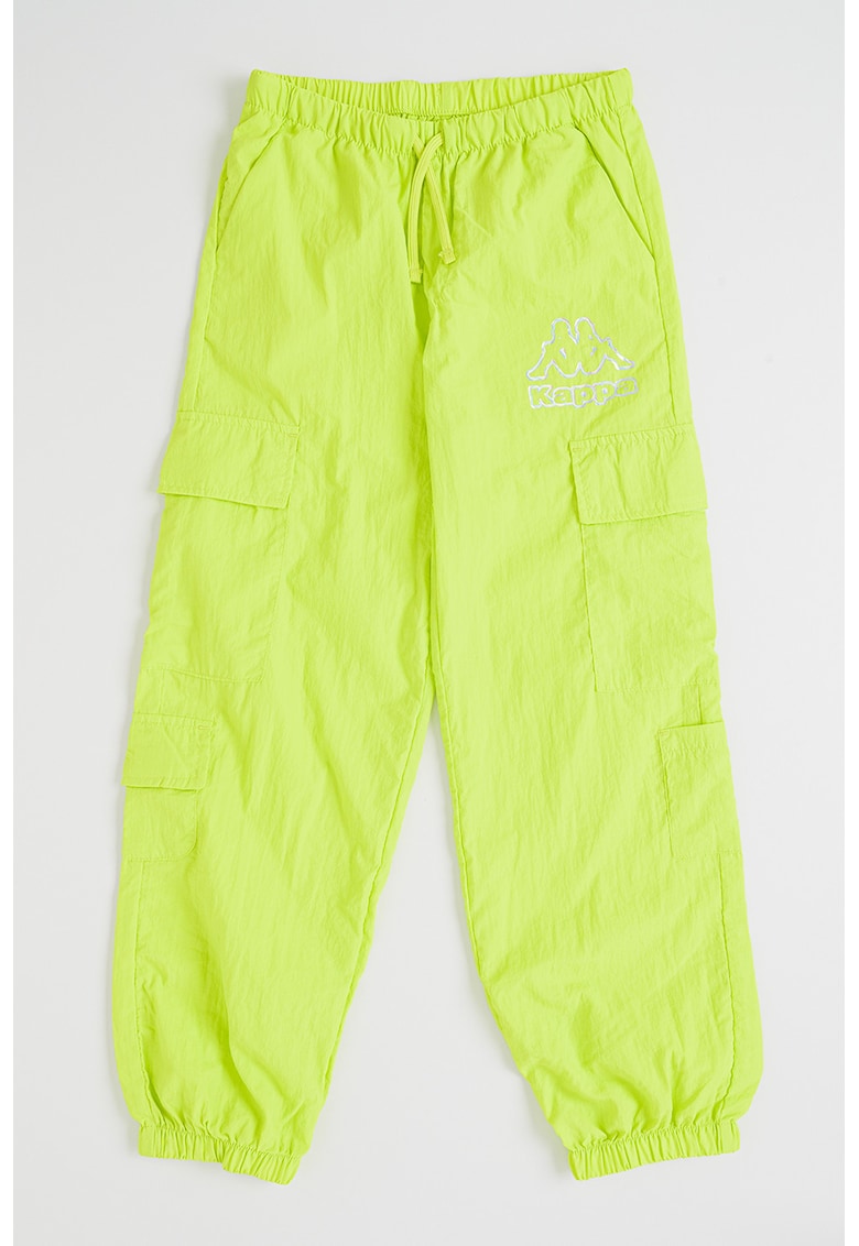 Pantaloni cargo cu talie ajustabila Capsule - Verde lime