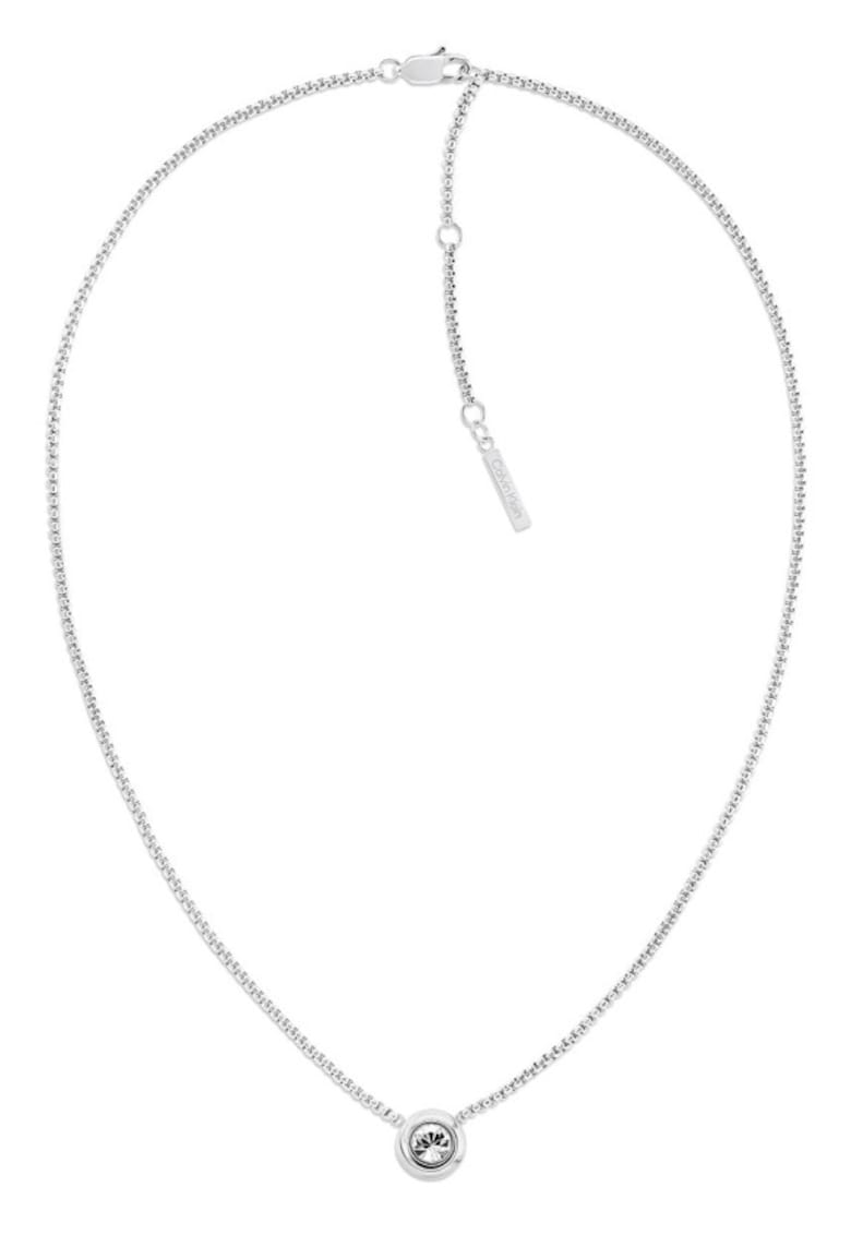 Colier si cubic zirconia 35000769 - Argintiu