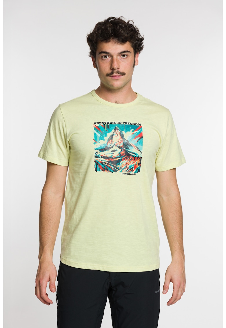 Tricou sport barbati WARNICK - galben pal - Galben pal