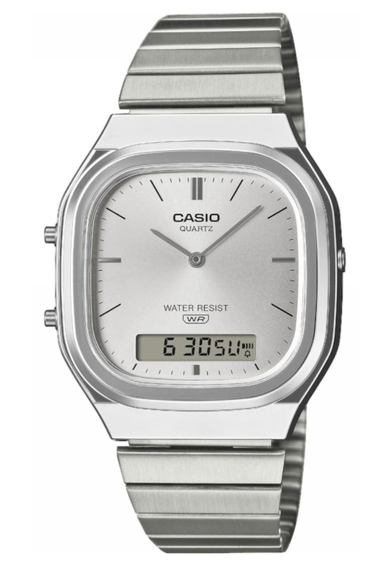 Ceas dama AQ-240E-7AEF Quartz Argintiu