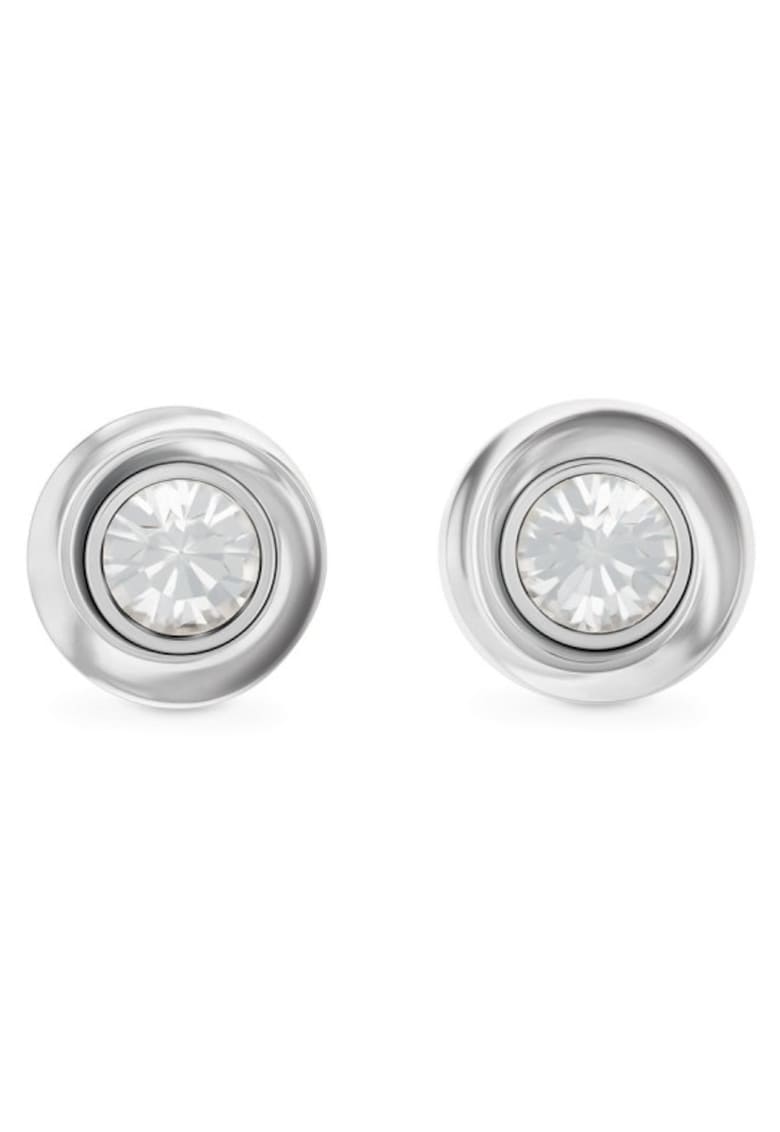 Cercei stud cu cubic zirconia 35000771 - Argintiu