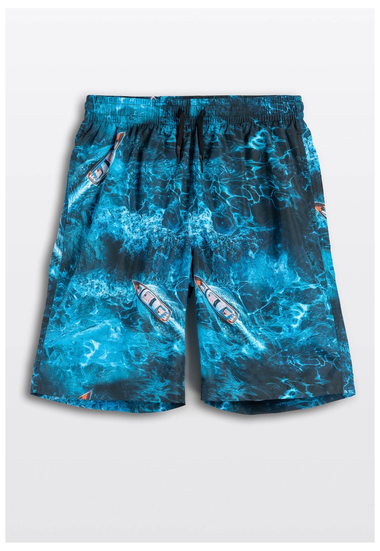 Pantaloni scurti de baie cu plasa interioara