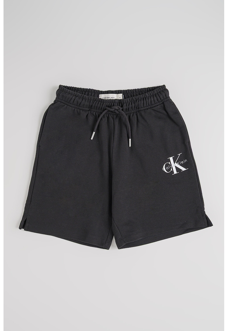 Camasa din bumbac organic cu logo - Negru