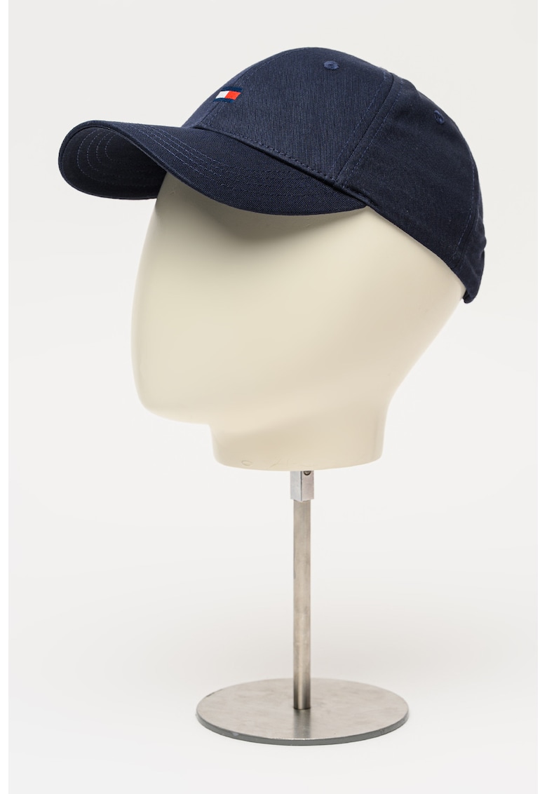 Sapca de bumbac organic cu logo - Bleumarin