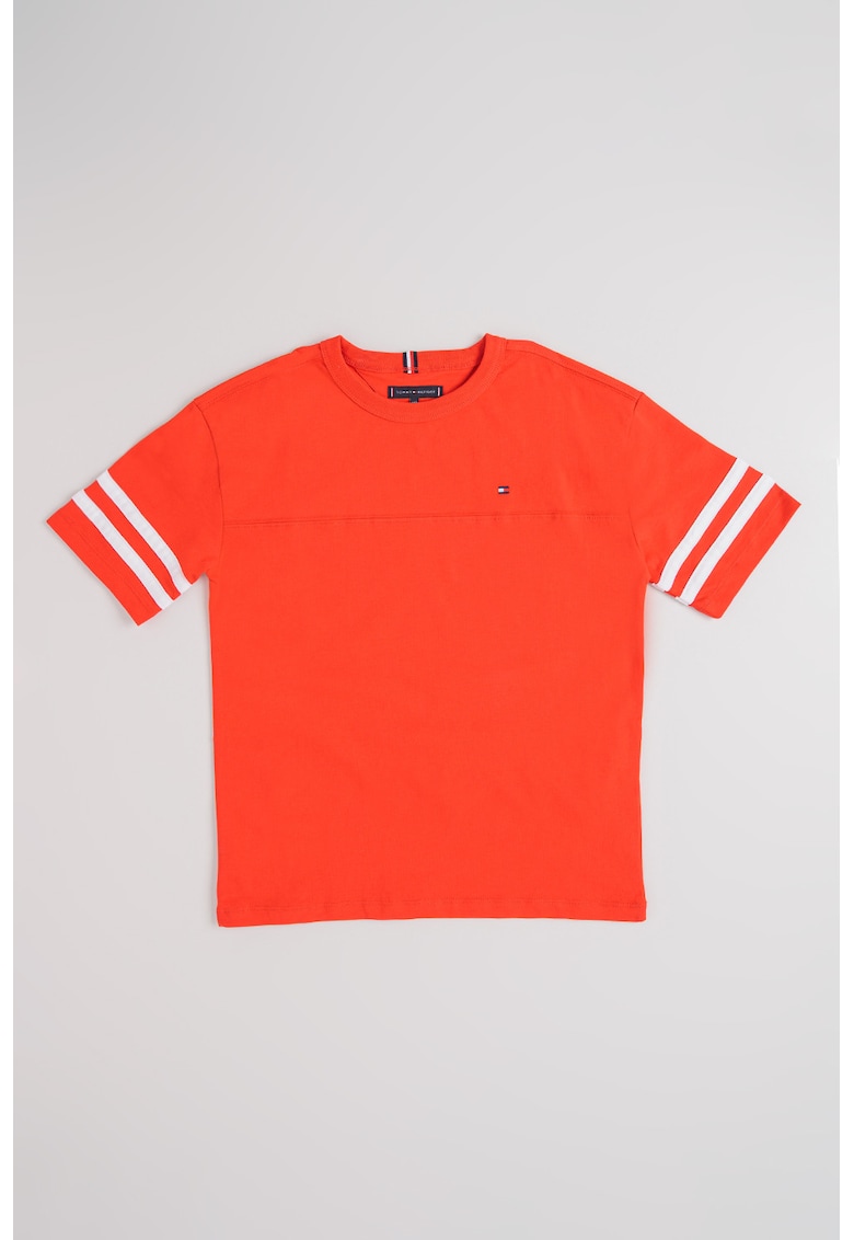Tricou din bumbac Varsity - Rosu