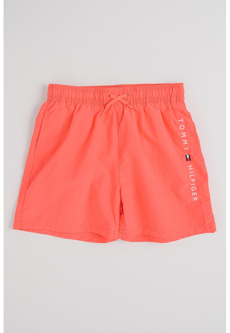 Pantaloni scurti de baie cu snur - Roz aprins