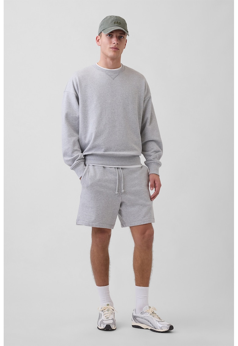 Pantaloni-bermude de trening cu snur unisex