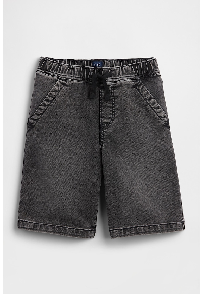 Bermude din denim - Negru