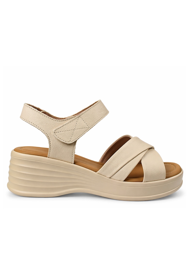 Sandale Casual 5013 crem - Crem