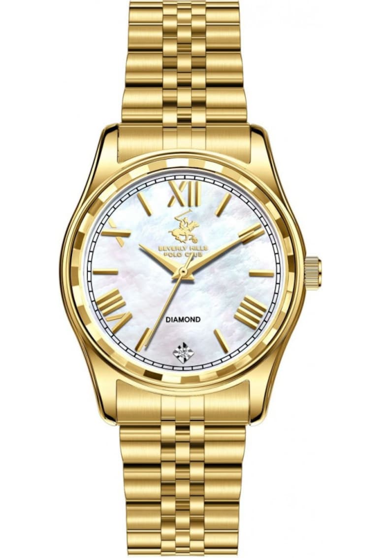 Ceas de dama BEVERLY HILLS BP3808C.120 - aur galben fashion