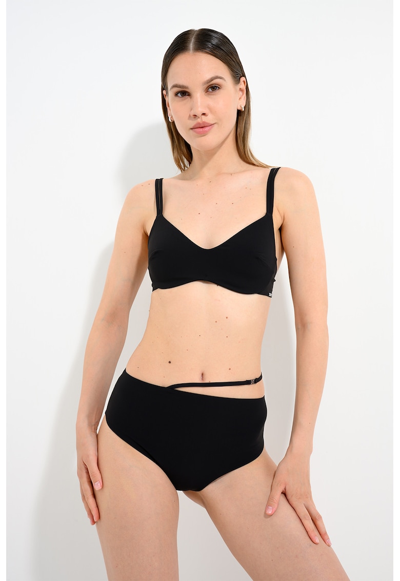 Slip cu talie inalta - Negru
