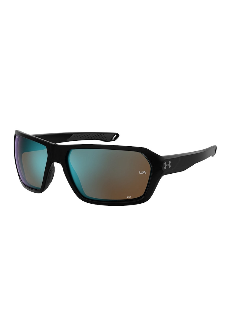 Ochelari de soare wrap cu lentile in degrade Recon - Negru