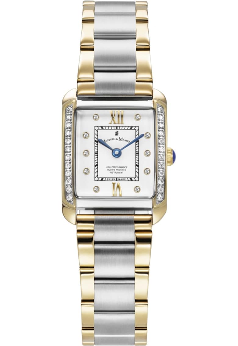 Ceas de dama JACQUES DU JWL05503 - aur alb - clasic trendy
