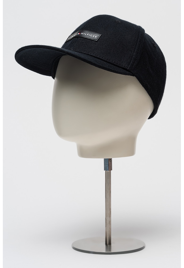 Sapca de bumbac cu logo Foundation - Negru