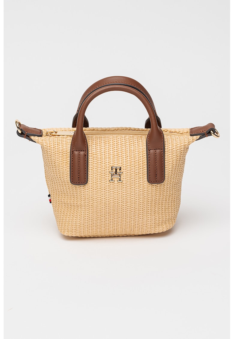 Geanta tote micro Popette - Bej