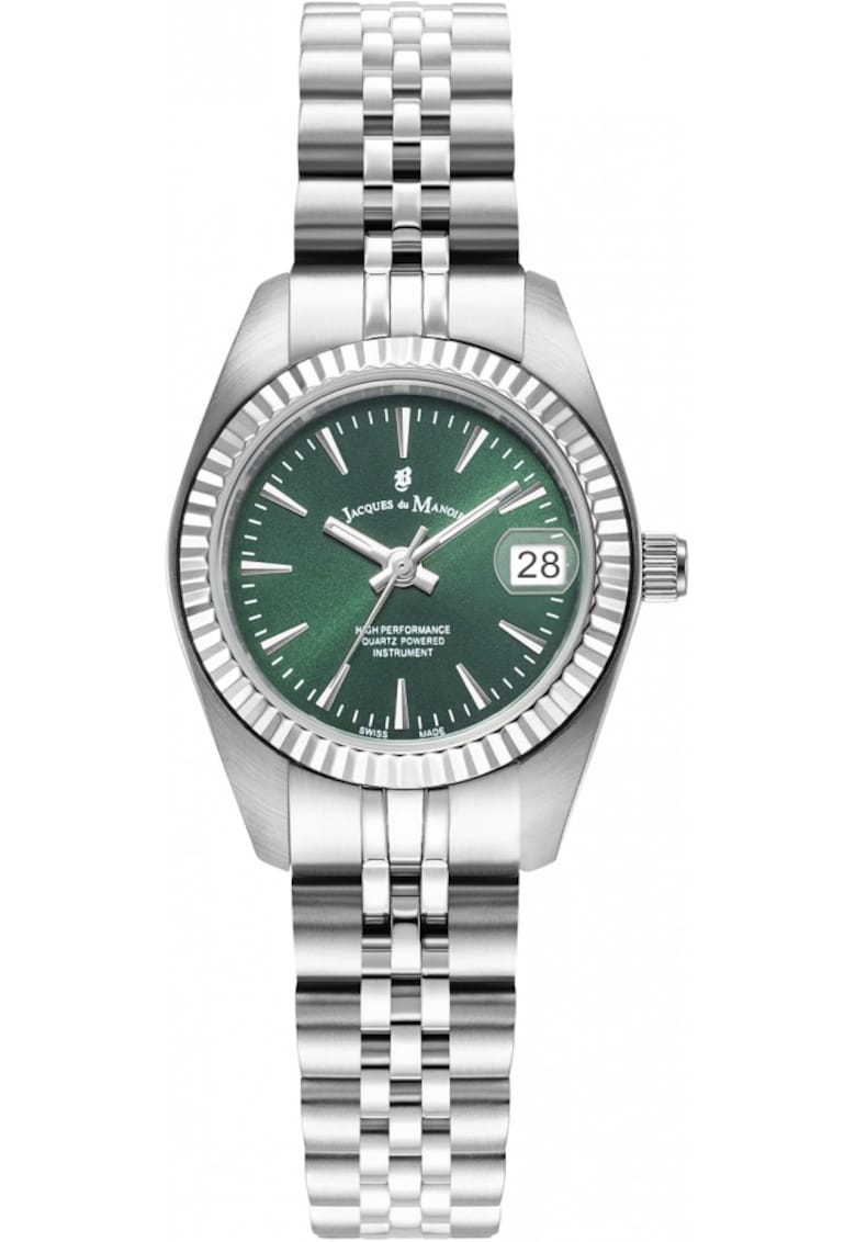 Ceas de dama JACQUES DU JWL02103 - verde - clasic