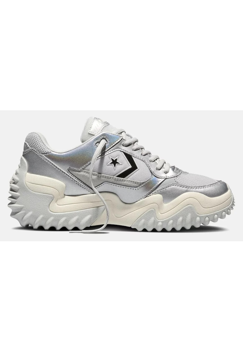 Pantofi sport cu garnituri iridescente si de piele Run Star Wave Trainer Fusion