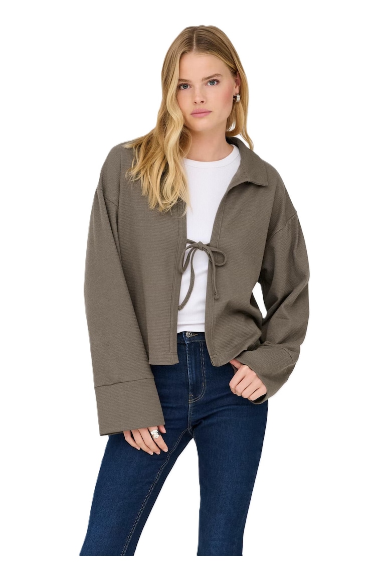 Bluza de trening cu inchidere cu snur Agente