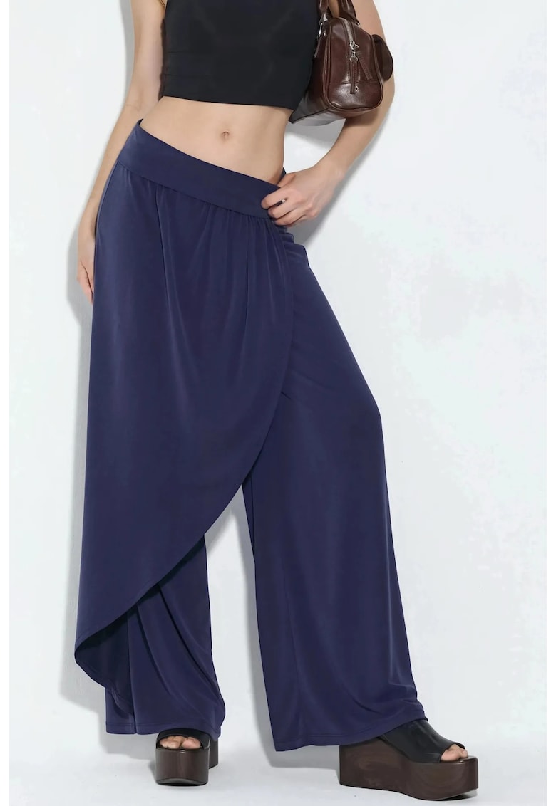 Pantaloni dama - Salwar - bleumarin - 80% modal - 20% poliester