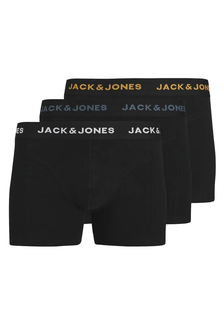 Underwear barbati - Set 3 perechi de boxeri - cu imprimeu text