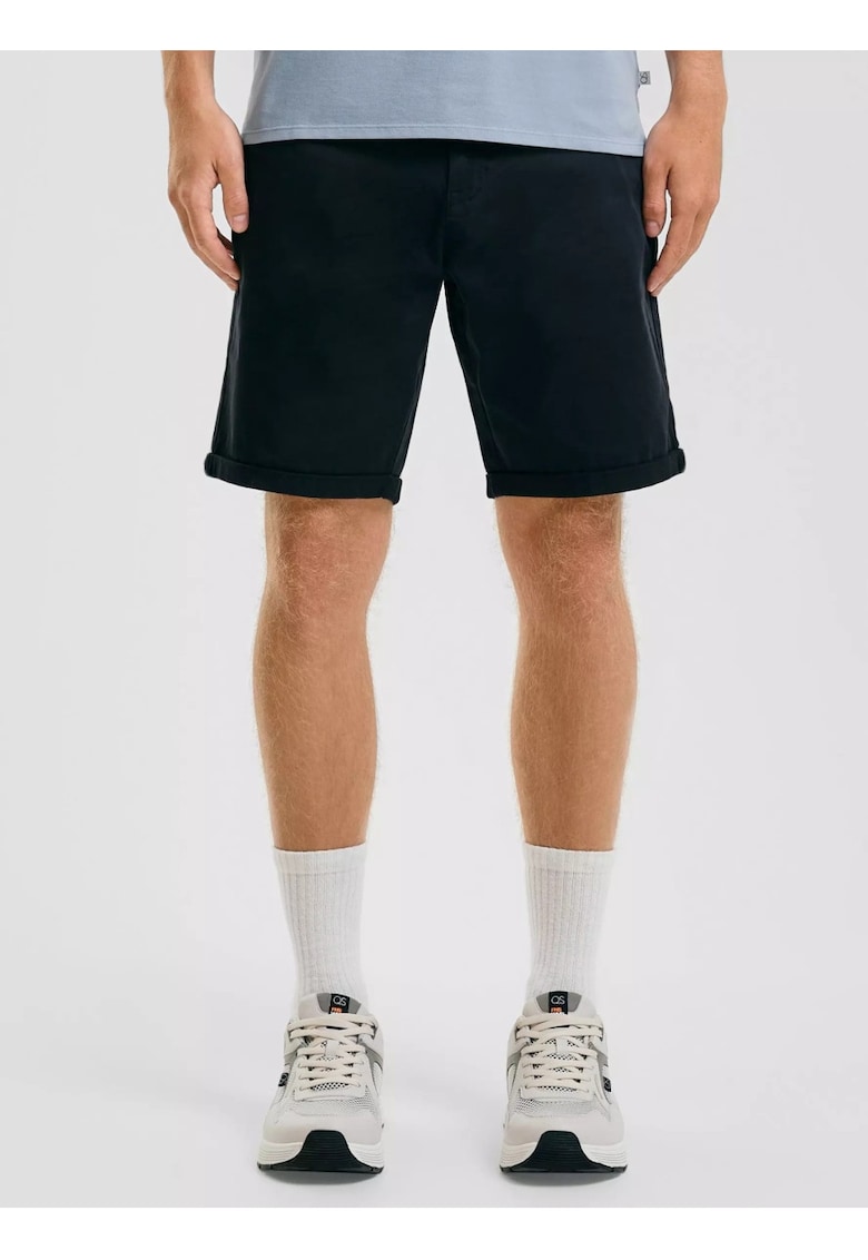 Pantaloni scurti John - Bleumarin inchis