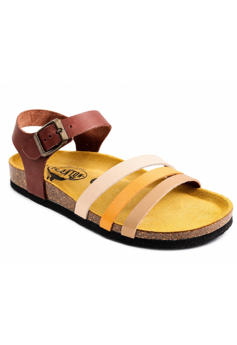 Sandale dama piele naturala 181007 - Bej