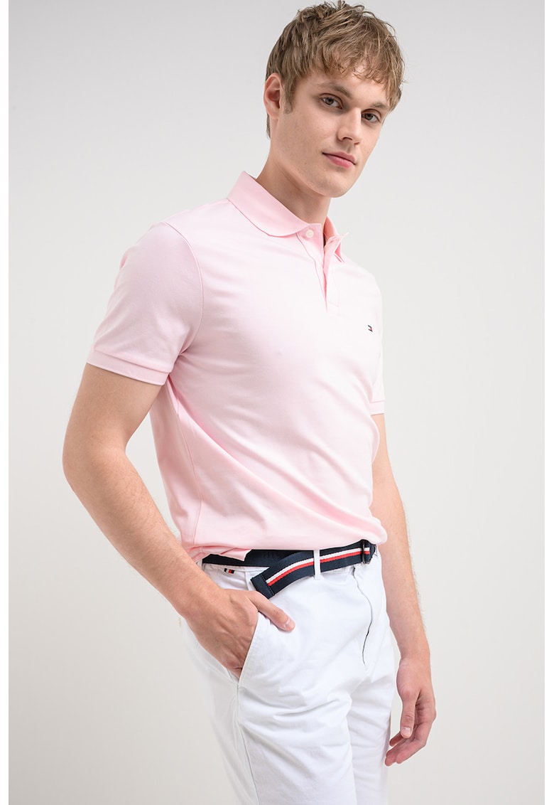 Tricou polo de bumbac