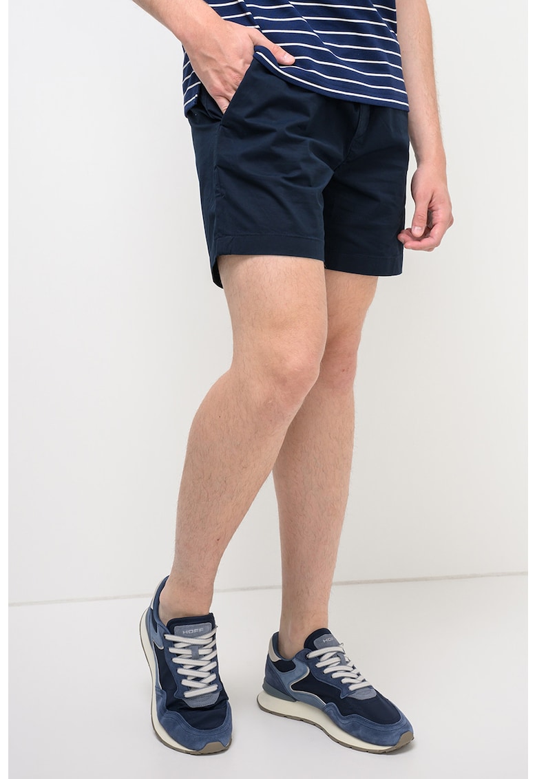 Pantaloni scurti din amestec de bumbac organic Dover - Bleumarin