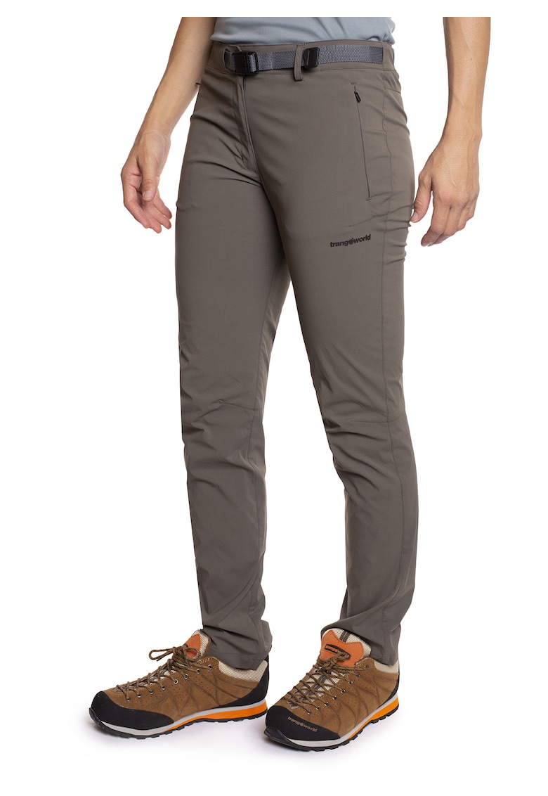 Pantaloni lungi dama W MAMEY - gri - Gri