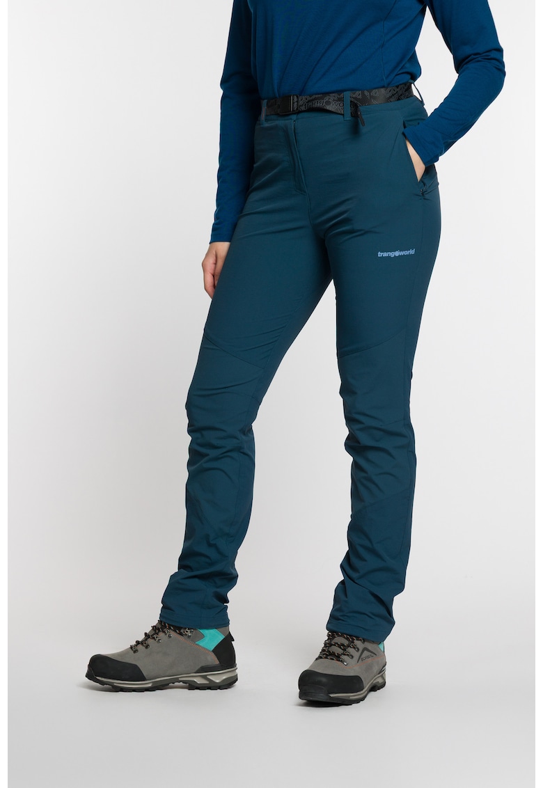 Pantaloni lungi dama W TROYES - albastru inchis - Albastru inchis