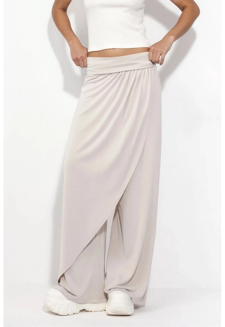 Pantaloni dama - Salwar - bej natural - 80% modal - 20% poliester