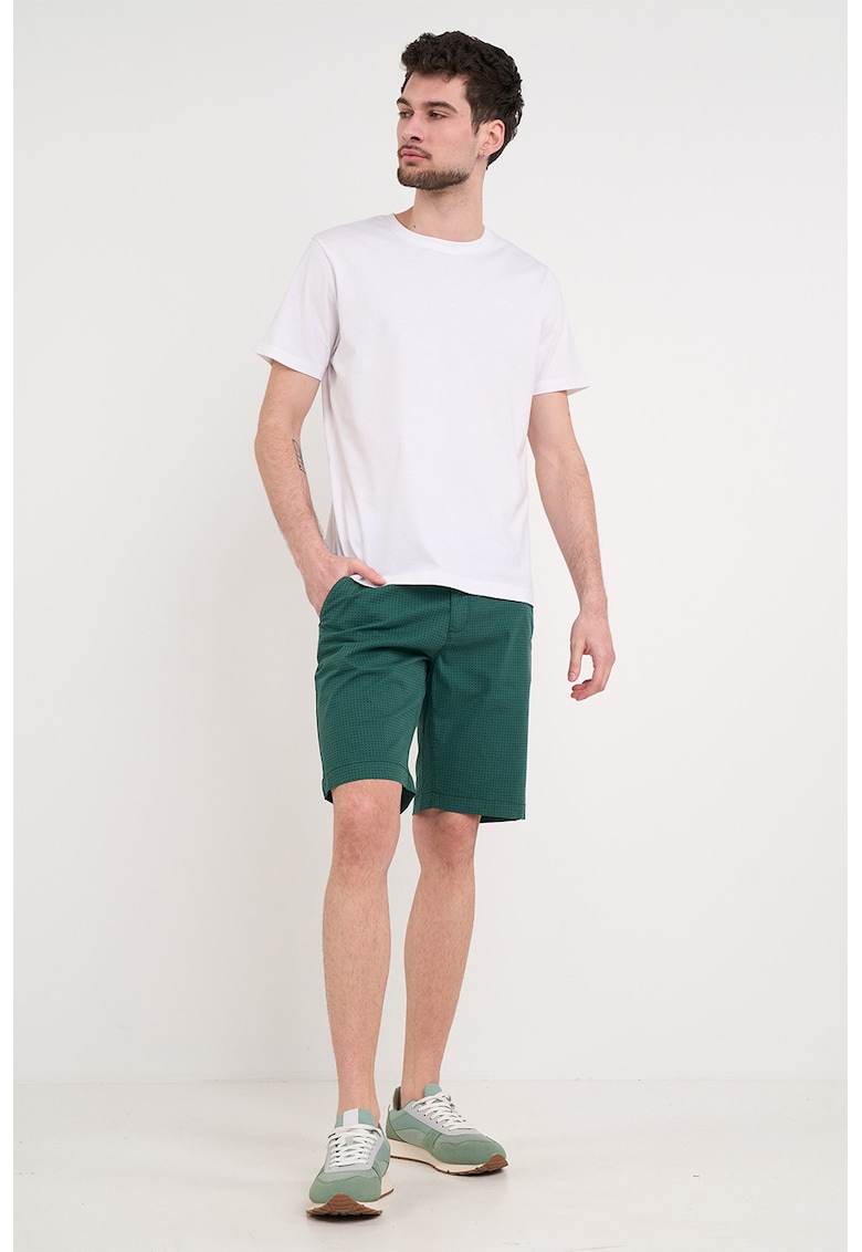 Pantaloni scurti cu buzunare laterale - Verde persan