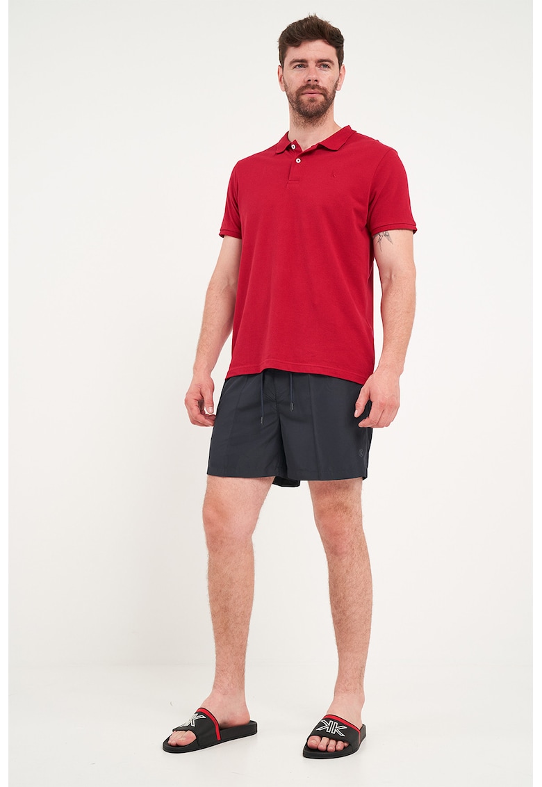 Pantaloni scurti de baie cu snur - Albastru ultramarin