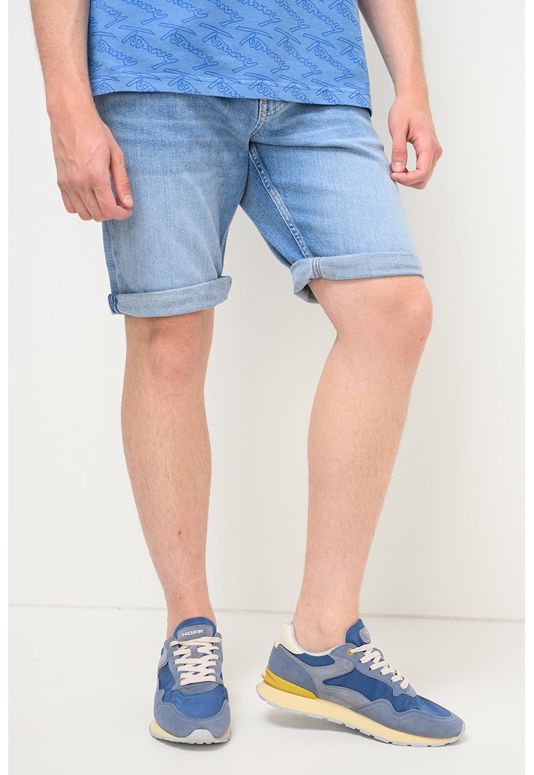 Bermude slim-fit din denim Ronnie - Albastru