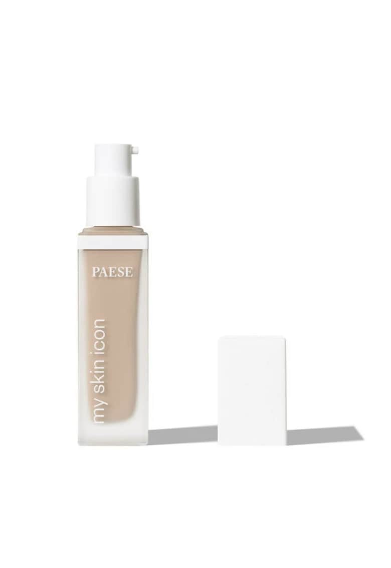 My Skin Icon Fond de Ten Matifiant cu Finish Satinat 12H 0.5N Porcelain - 33 ml