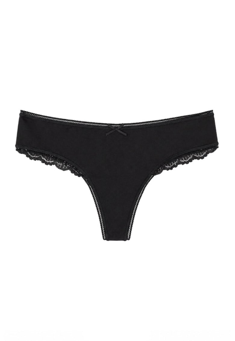 Chilot tanga pentru femei TF26NEG - - Negru
