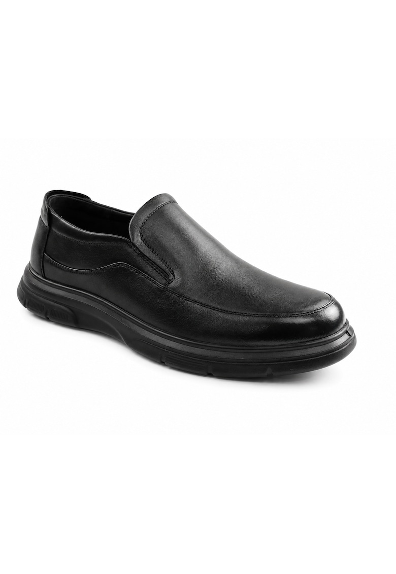 Pantofi barbati piele naturala BW25505 - Negru